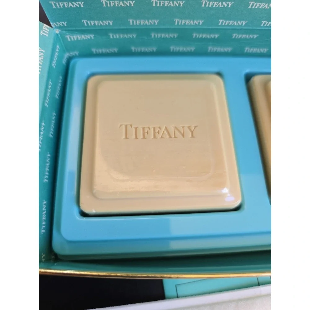 3 NEW!  Tiffany & Co Perfumed Soap Bars In gift Box 10.56 Oz Total 3.52 Oz Each